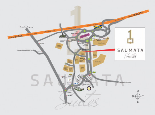 SAUMATA SUITES MAPS